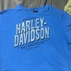 Harley-Davidson Vibrant Blue Short Sleeve Tee Columbus Ohio